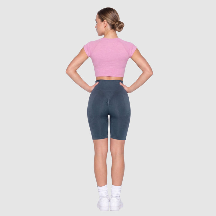 Kouva Studio™ | Mallas Cortas Anticelulíticas — Efecto Vientre Plano