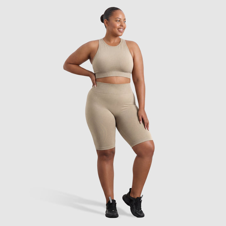 Kouva Studio™ | Mallas Cortas Anticelulíticas — Efecto Vientre Plano