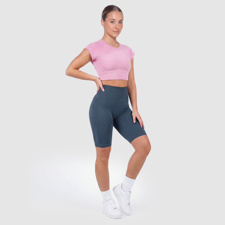 Kouva Studio™ | Mallas Cortas Anticelulíticas — Efecto Vientre Plano