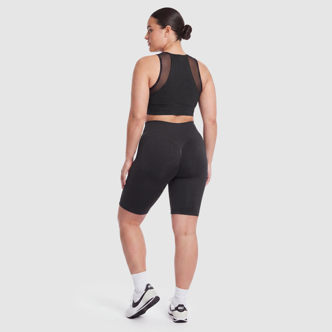 Kouva Studio™ | Mallas Cortas Anticelulíticas — Efecto Vientre Plano